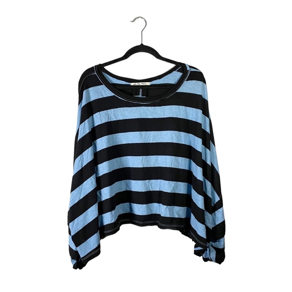 We The Free East West Striped Top Size Large